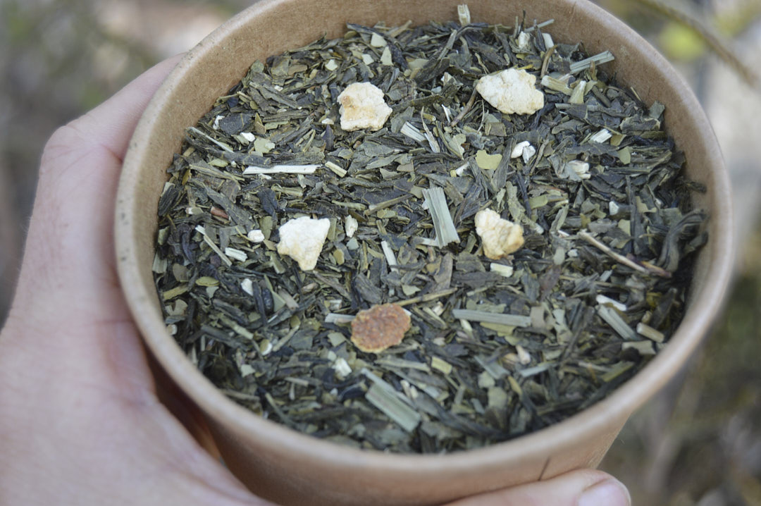 Mezcla Herbal con Té Azul