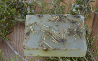 Jabón natural de romero